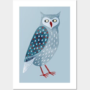 Owl Posters and Art